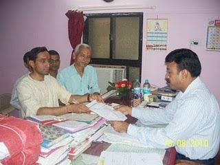 HJS submits a representation to panvel tahsildaar